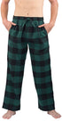 NORTY Mens S-2XL Green Buffalo Pajama Pant 34002 Prepack